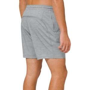lululemon Men’s PaceBreaker 7" Athletic Short in Heather Grey - W/ LINER